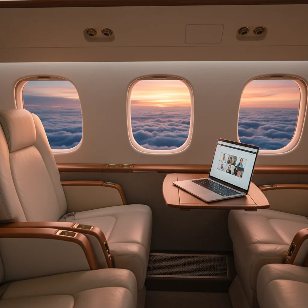 Do Private Jets Have WiFi? What to Know Before You Book
