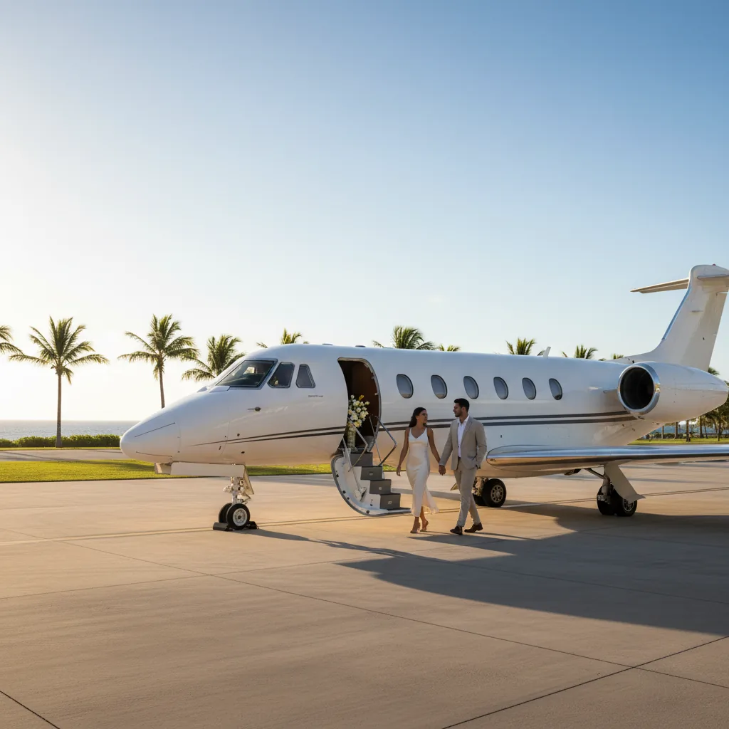 Private Jet for Wedding Travel in 2026: What It Actually Costs and How to Plan It Right